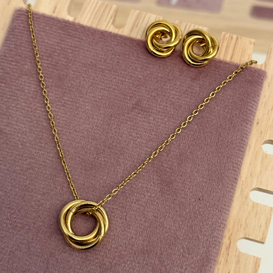 Swirl Gold Set
