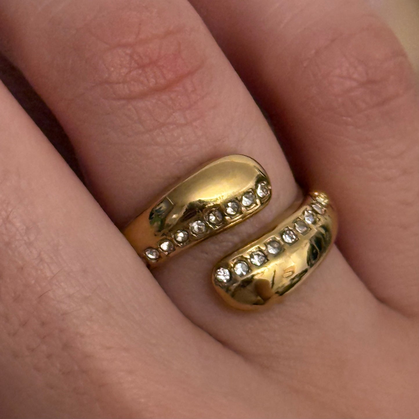 Bling Gold Ring
