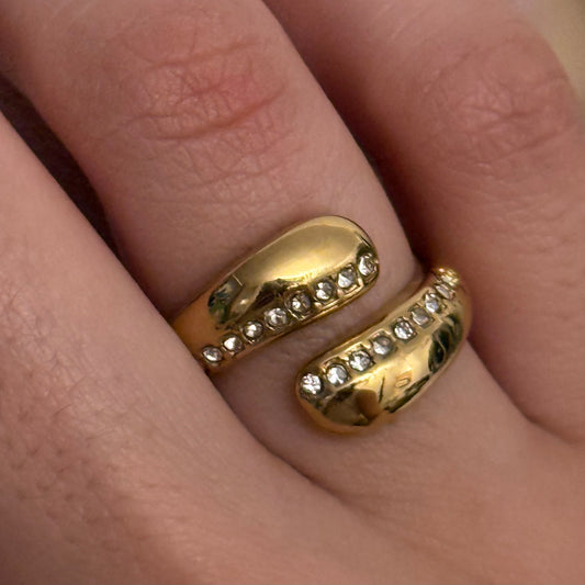 Bling Gold Ring