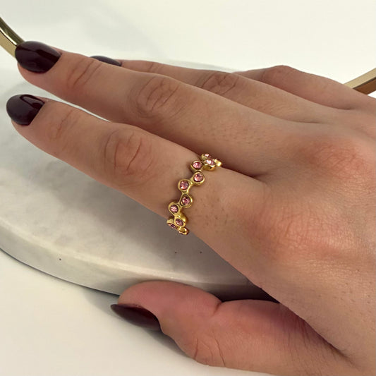 Radiant Pink Ring