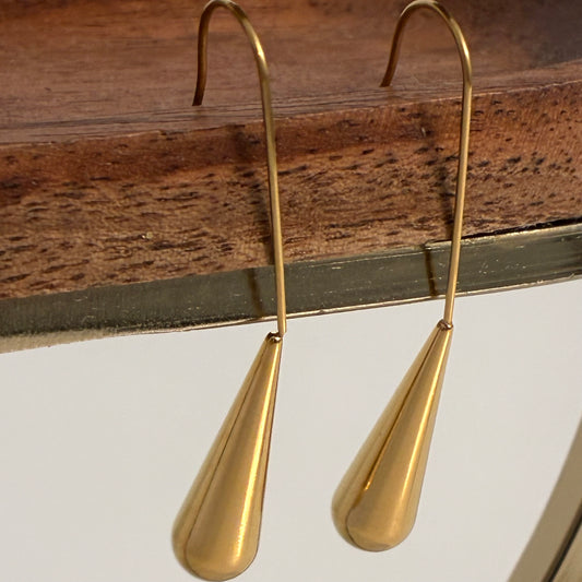 Gold Drop Earrings