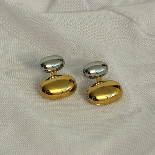 Lira Two Tones Earrings