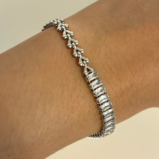 Silver Belt Bracelet